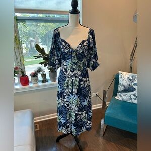 ✨Roxy (NWOT) Floral Midi Dress Size S✨